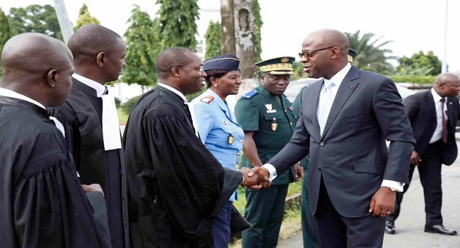 Cérémonie de rentrée judiciaire du Tribunal Militaire d'Abidjan