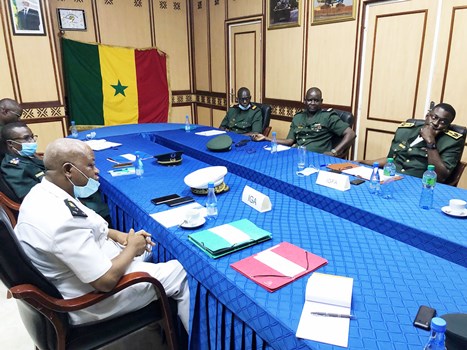 COOPERATION : L’INSPECTION GENERALE DES ARMEES DE CÔTE D'IVOIRE EN VISITE DE TRAVAIL AU SENEGAL