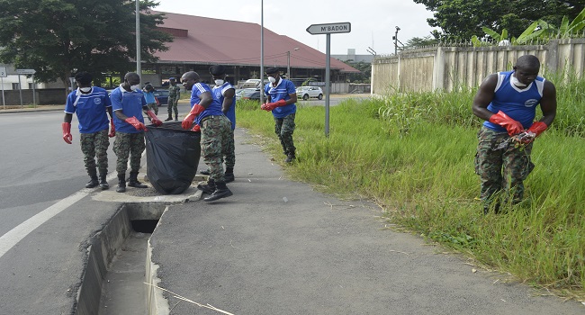 Les Armées de Côte d’Ivoire en renfort à l’Opération de Salubrité ‘’Grand Ménage’’